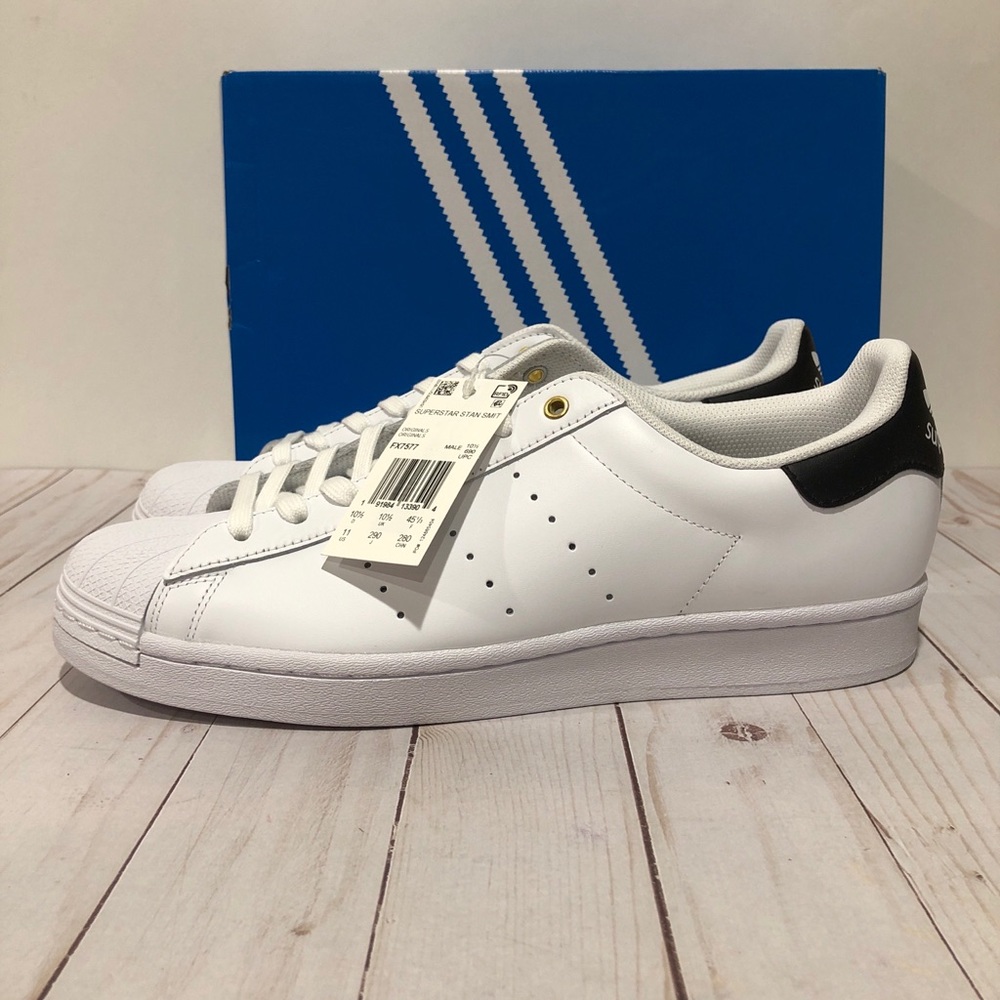 🔴SOLD🔴Adidas SuperStar Stan Smith White/Black - Picture 3 of 13